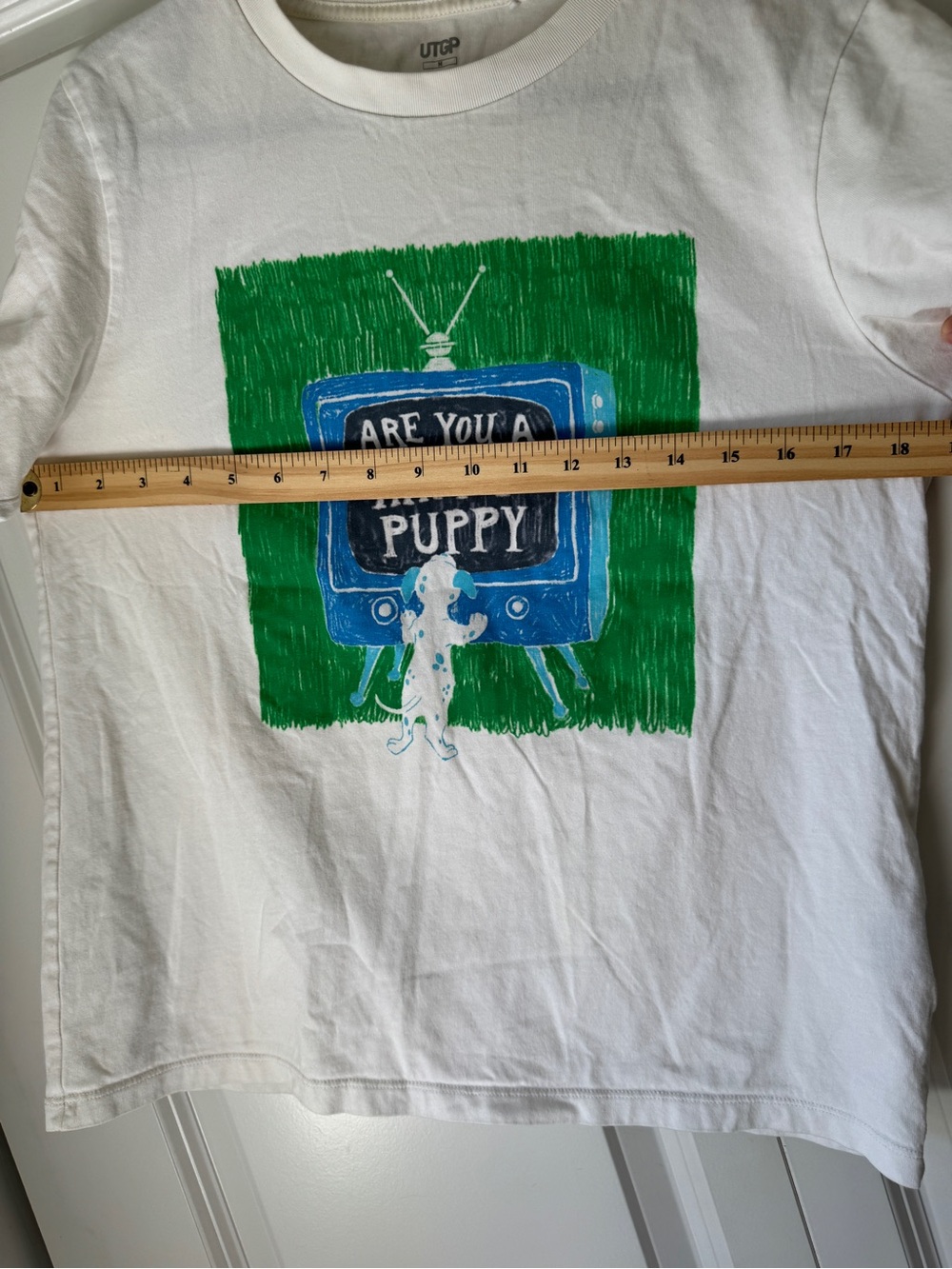 Uniqlo UTGP x Disney 101 Dalmatians “Are You A Happy Puppy” Graphic Tee Size M - Picture 6 of 6